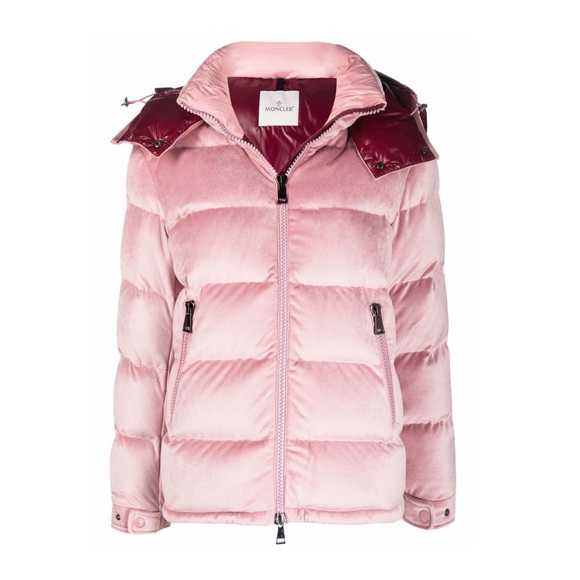 MONCLER Pink Puffer Jacket (Size 0)